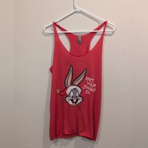 Women's Tank Top Bugs Bunny Size XL Jingle